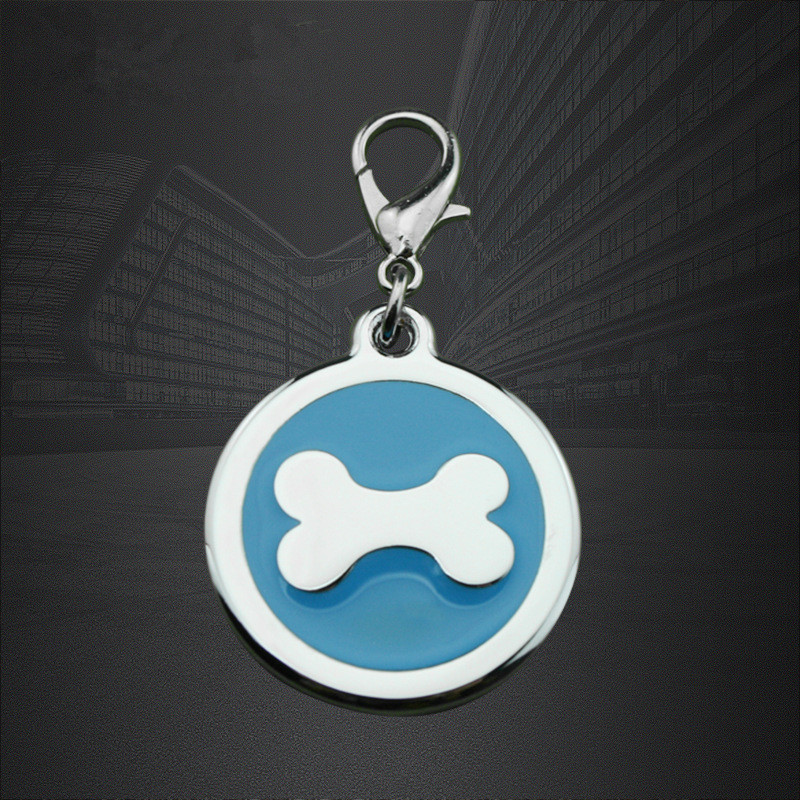 Producator Dongguan rotund oase adeziv picurare QR Pet Dog Tag-uri