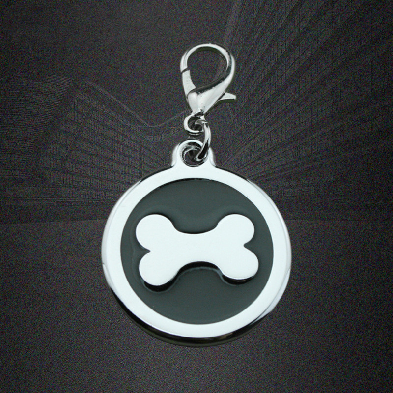 Producator Dongguan rotund oase adeziv picurare QR Pet Dog Tag-uri