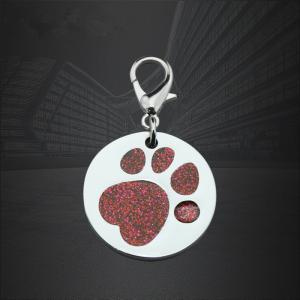 Custom Dog Round Dog Dog Pet Tag-uri Tag Tag cu cod QR