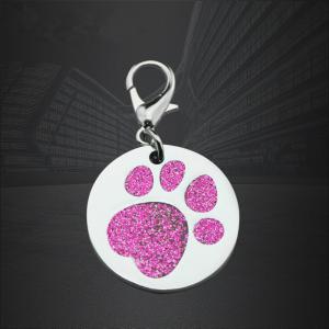 Custom Dog Round Dog Dog Pet Tag-uri Tag Tag cu cod QR
