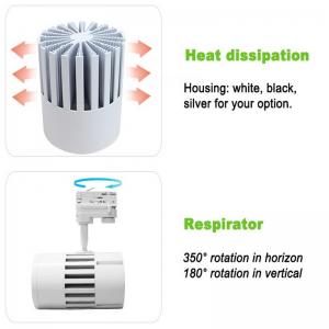 2 3 4 fire adaptor 20 w 30w 40w 50w magnetică a condus locul cob urma lumina