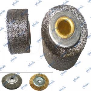 Perie industrială particularizată Perie rotativă din sârmă cu șuruburi perie Perie de rolă pentru șlefuirea șlefuirii