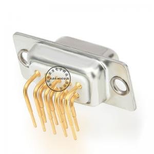 d tip 9 pin conector electric de 90 de grade