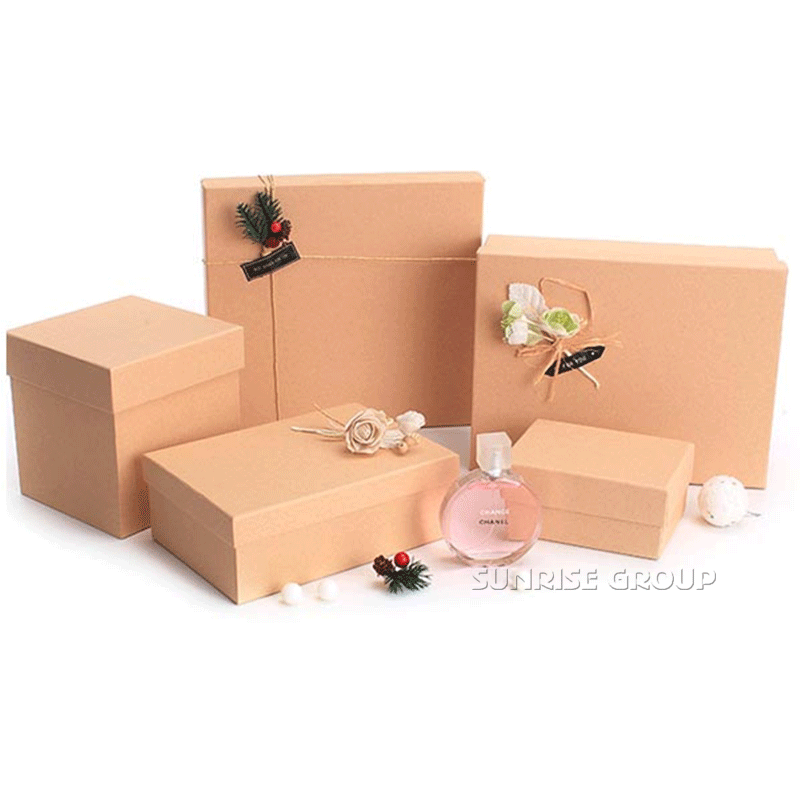 Romantic Pătrat Cardboard Custom Pattern Gift Box de ambalare