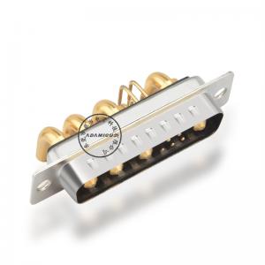 unghi drept de mare putere mascul 9w4 d-sub conector pentru PCB