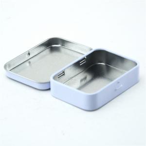 Carcasă metalică elegantă din metal, dreptunghiulară, pentru ambalarea bomboanelor de bomboane