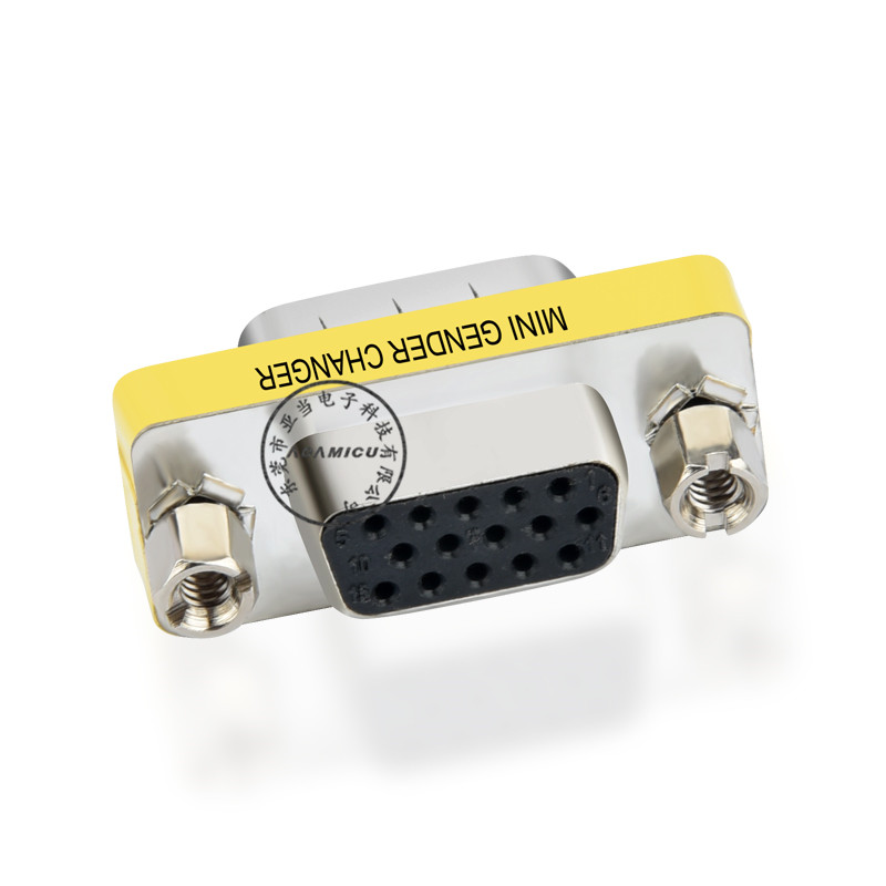 hd 15pin d sub feminin la bărbat vga mini changer de gen