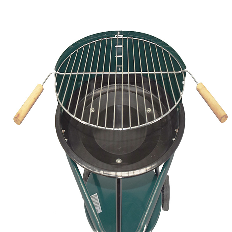 Cărucior de cărbune simplu cărucior bbq grill