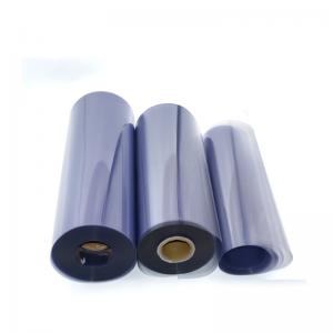 Transparent alimentar Grade 0,5 mm din PVC Blister Film Roll Film Roll