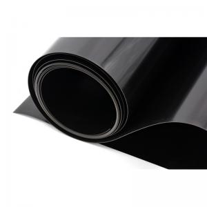 0.3mm negru Culoare vinil Film din oglinda din plastic Reflector Mylar Film PP Sheet In Roll