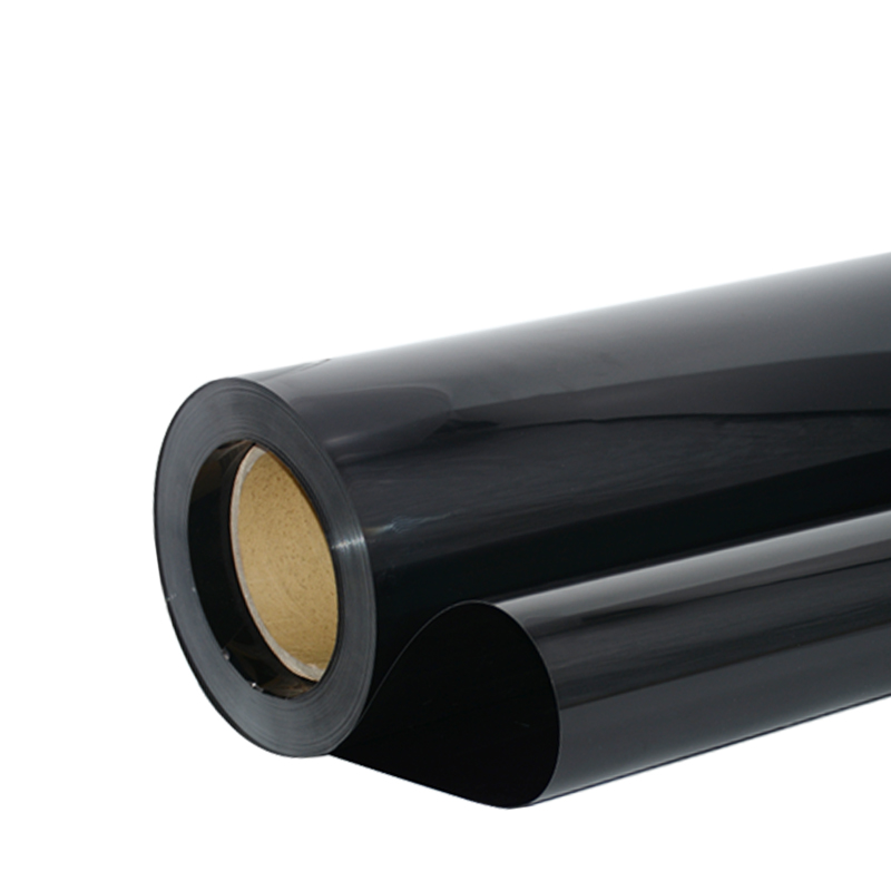 0.15mm High Gloss Flexibil PVC din plastic subțire foaie neagră
