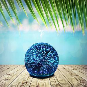 Cel mai bun produs în Statele Unite ale Americii ultrasonic electric focuri de artificii din sticlă umidificator aromă difuzor de ulei esențial cu lumină colorată