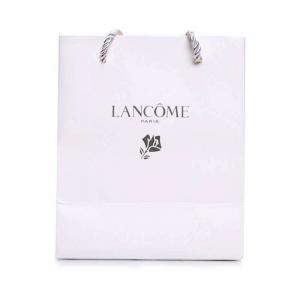 pungi de hârtie de artă din folie de aur, laminate din aur, cu sigla proprie