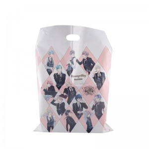 PE LDPE particularizate de imprimare saci de cumparaturi din plastic cu logo-ul propriu