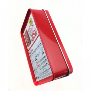 Personalizate imprimate dreptunghiulare patch-uri ambalaj cutie, caseta cosmetice staniu