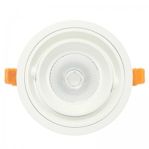 Lămpi de lăcuire cu LED-uri de formă rotundă și pătrată COB 20W 30W încastrat în lumină a condus lumina de montare ceilling