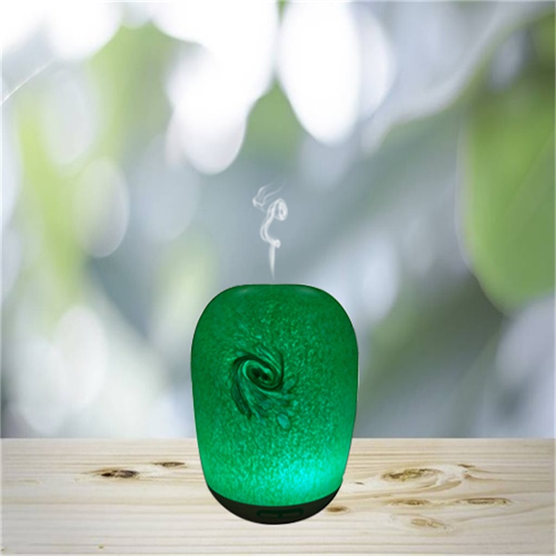 Design nou Parfum ultrasonic din sticlă Cool Mist parfum Aroma difuzor cu Eco-Friendly