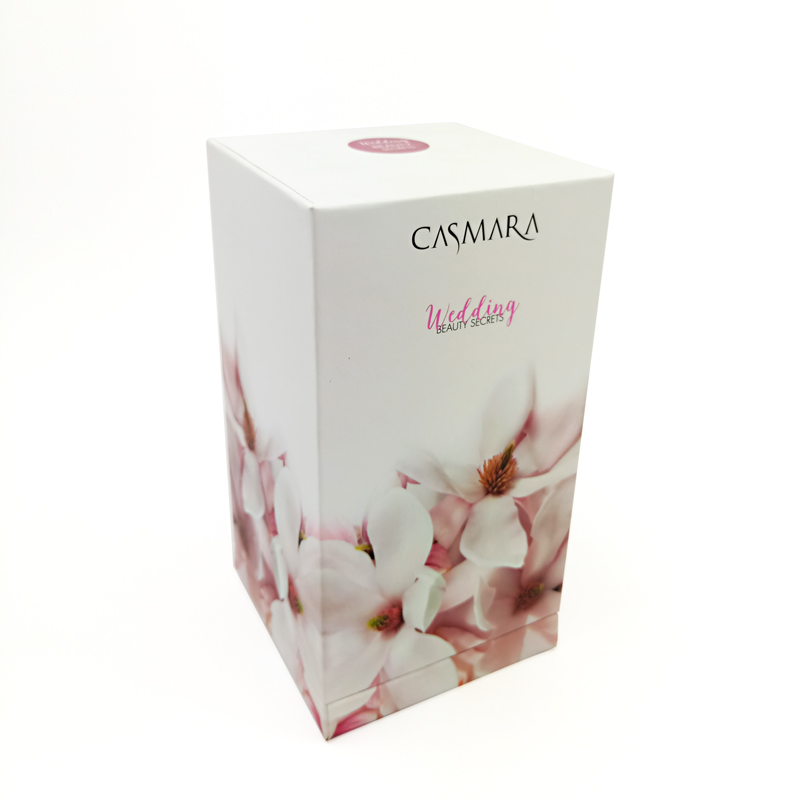 frumusete cosmetice roz ambalaj de hârtie cutie cadou