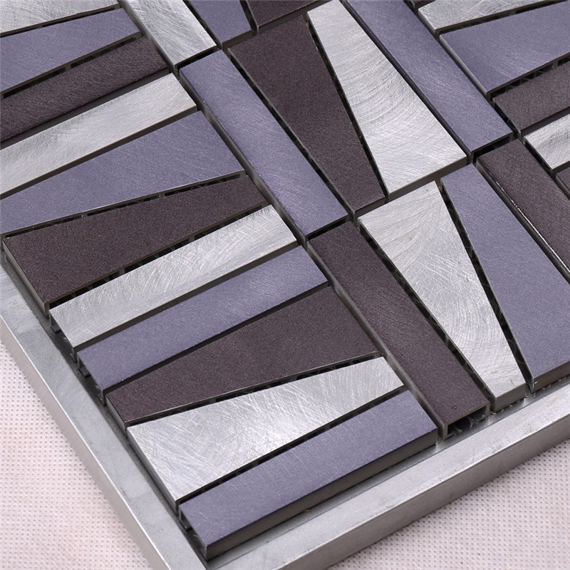 Furnizor Purple colorate metalice Mosaic Placi pentru perete interior