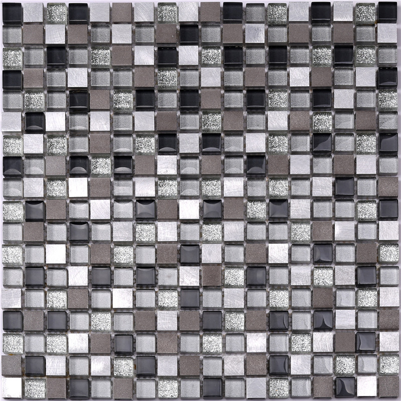 Glitter Tempered Glass Mosaic Bucătărie Backsplash