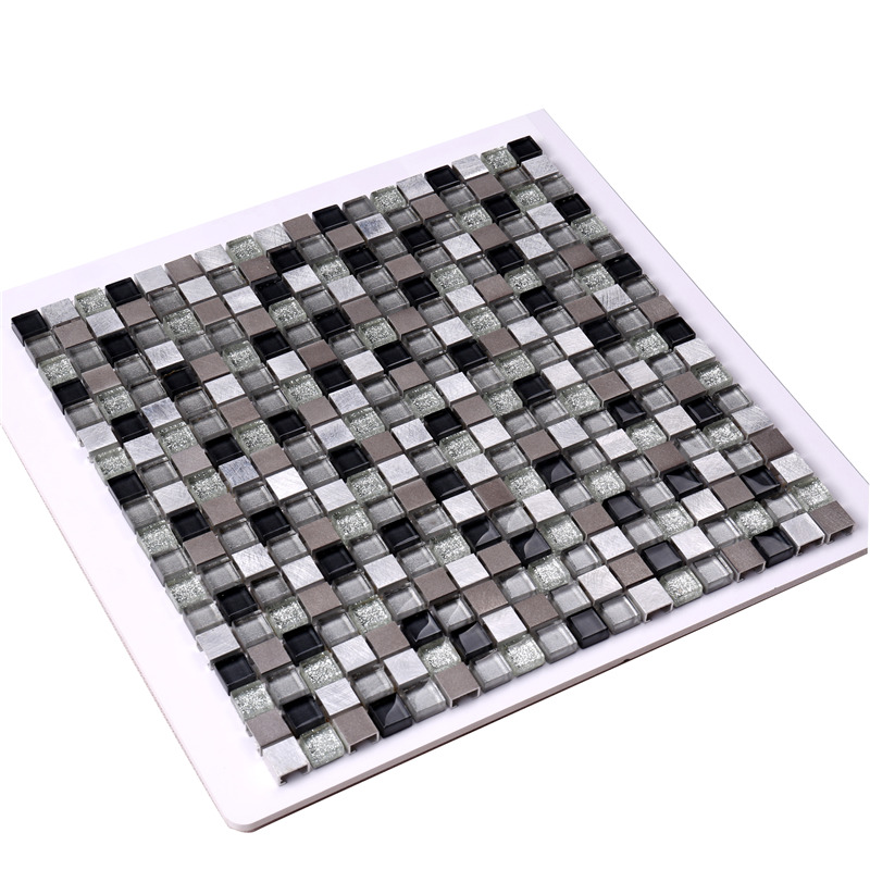 Glitter Tempered Glass Mosaic Bucătărie Backsplash