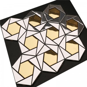 Frumos metal Decor de perete Imagini mozaic model