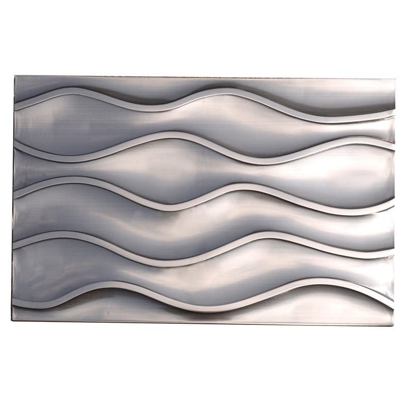 30 * 60 Wave metalice / Metal Mosaic Placi pentru Backsplash