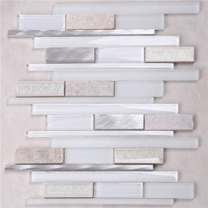 HSD124 Factory Direct Ocean albastru de sticlă de sticlă de sticlă de sticlă mozaic