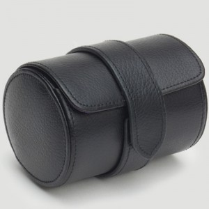 Căsuță de călătorie Single Watch Roll - Black Pebble