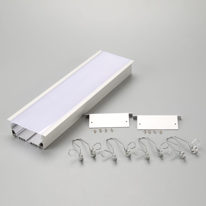 0.5m 1m 2m 3m încastrat profil de aluminiu LED pentru aplicarea benzi LED lumina