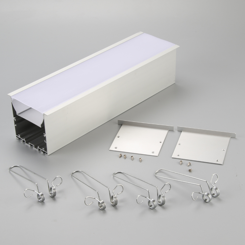 Profile din aluminiu profil extrudat din aluminiu, canal U pentru iluminarea benzii cu LED