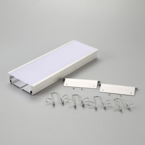 Extrudare cu aluminiu din aluminiu cu canal de aluminiu pentru difuzor pentru benzi LED