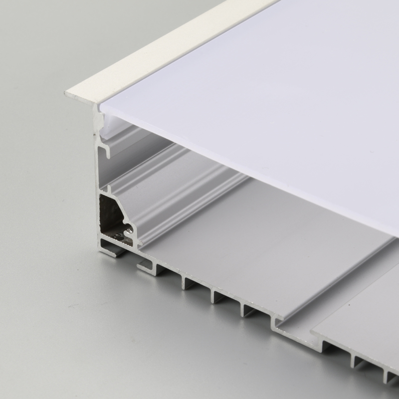 Profil din aluminiu din aluminiu cu difuzor PC Formă