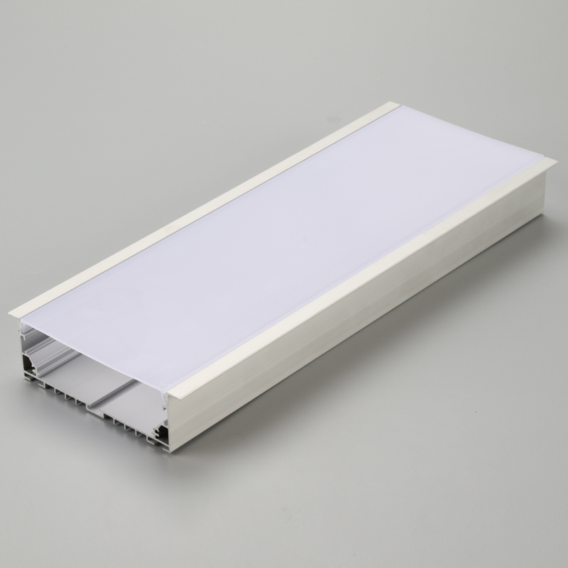 Profil din aluminiu din aluminiu cu difuzor PC Formă