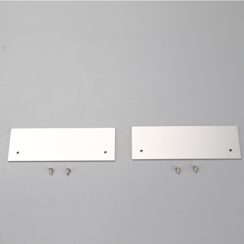 Profil din aluminiu din aluminiu cu difuzor pentru PC cu formă plată pentru benzi LED