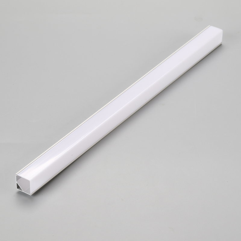 90 de grade LED banda profil de aluminiu 1616 pentru colt