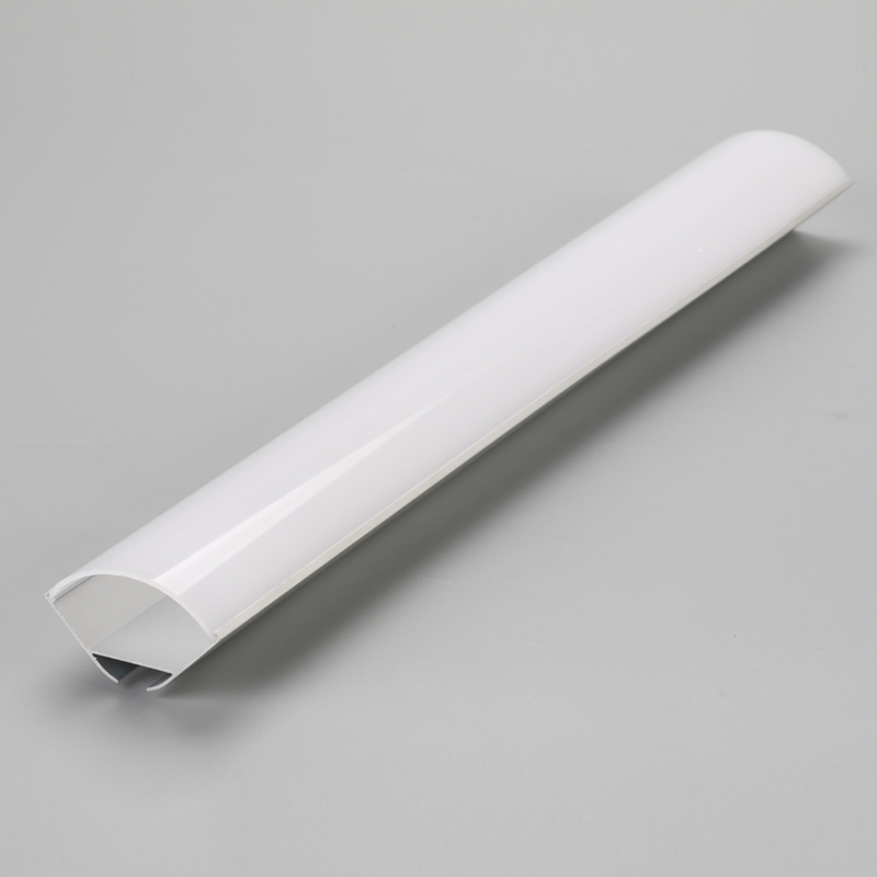 3030 profil LED tub de aluminiu de extrudare din aluminiu, colț aluminiu LED extrudare bar bară cu difuzor de acoperire profil