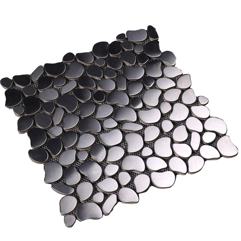 Decorative Cobble Pebble Placi de mozaic pentru aragaz