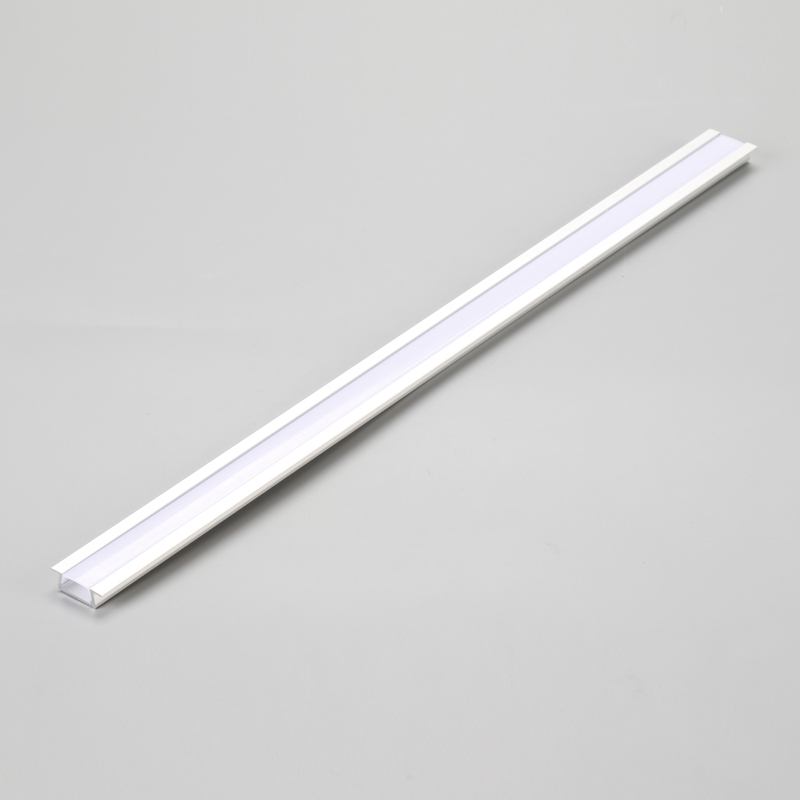 Capac albe și profil aluminiu pentru bară cu LED-uri