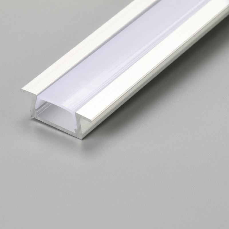 Capac albe și profil aluminiu pentru bară cu LED-uri