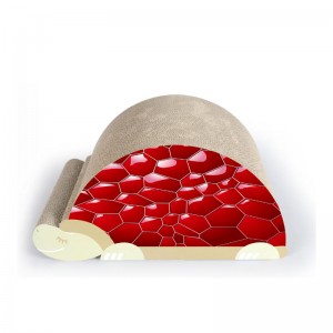 2018 Amazon Hot Vanzare Carton ondulat din carton pentru pisici / pisica pentru zgarieturi / pisica pentru scratch