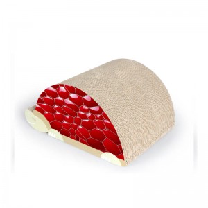 2018 Amazon Hot Vanzare Carton ondulat din carton pentru pisici / pisica pentru zgarieturi / pisica pentru scratch