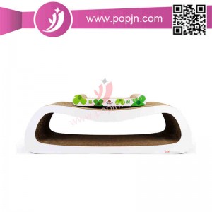 animal de casă patrat ondulat carton pisică