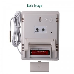 Higherometru termic LCD cu alarmă sonoră de înaltă precizie din fabrică, cu senzor extern