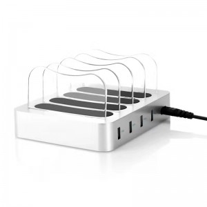 KPS-8402LC patru stații de încărcare a porturilor USB (cablu US / UE / UK / AU)