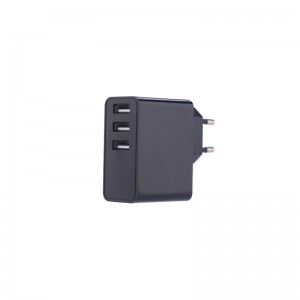 KPS-8704LC Tri-USB încărcător de perete port