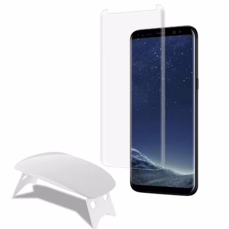 Samsung S9 film întărit suprafață lipici UV suprafață film întărit UV lichid lichid