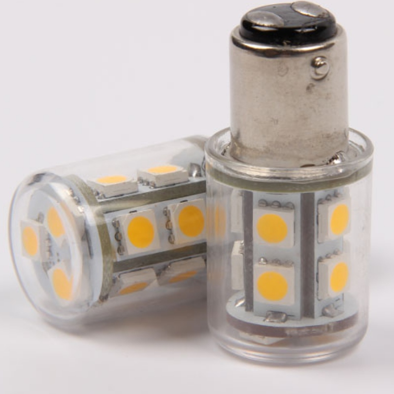 Bec LED pentru barcă BAY15D BA15D cu 5050 13SMD