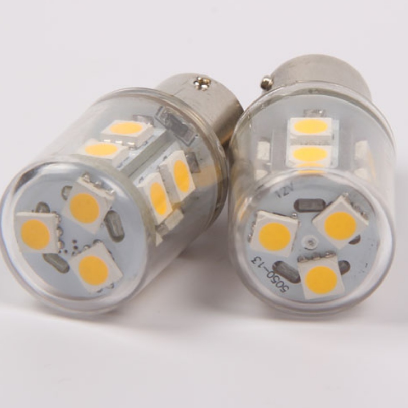 Bec LED pentru barcă BAY15D BA15D cu 5050 13SMD