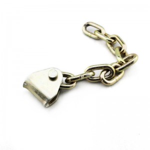 Conexiul lanțului cu clichet U-Bracket Placat galben